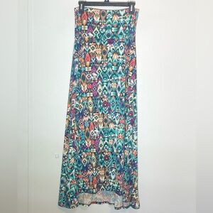 Multicolor Maxi Skirt